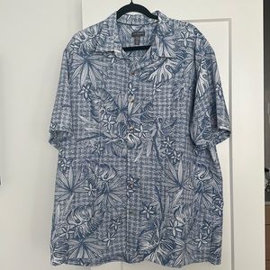 Men’s tropical print new w/o tag shirt